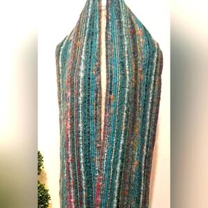 Bohemian Multi Color "Loom Woven" Style Sucre Scarf - PISTIL